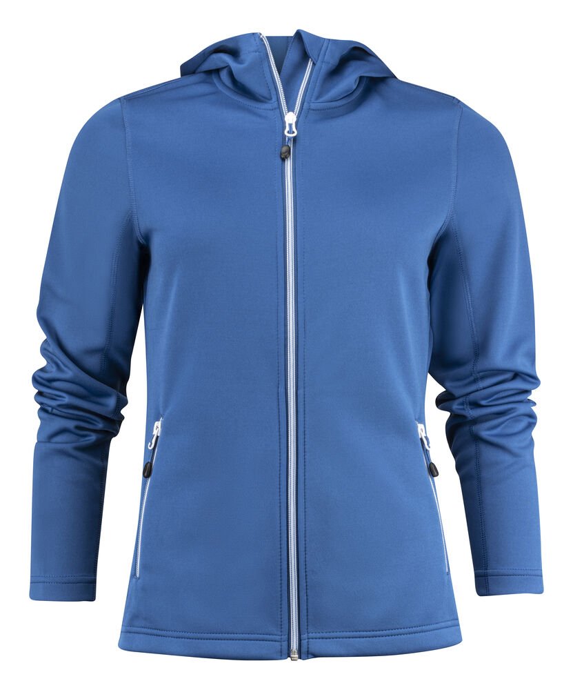 Layback Hoodie Dames — Helder Blauw