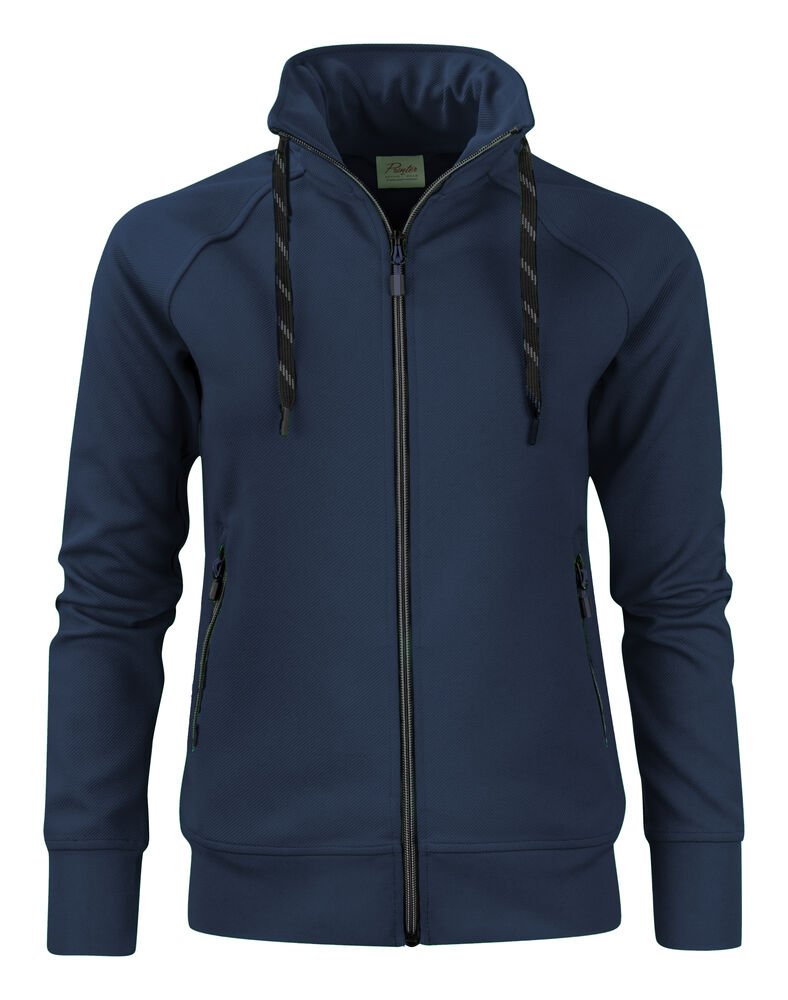 Jog RSX Sweater Volledige Rits Dames — Marine
