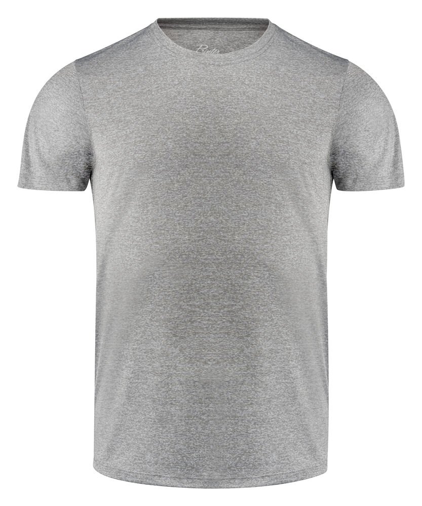Run T-Shirt Heren — Grijs Mêlée