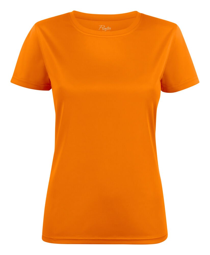 Run T-Shirt Dames — Oranje