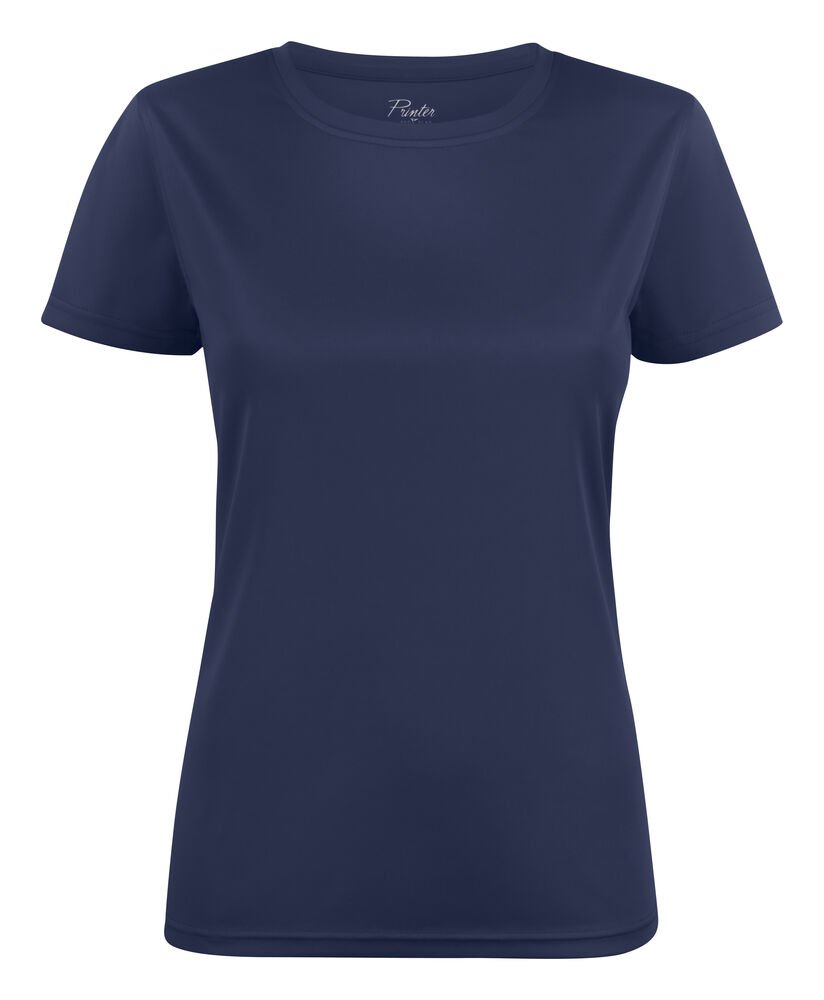 Run T-Shirt Dames — Marine