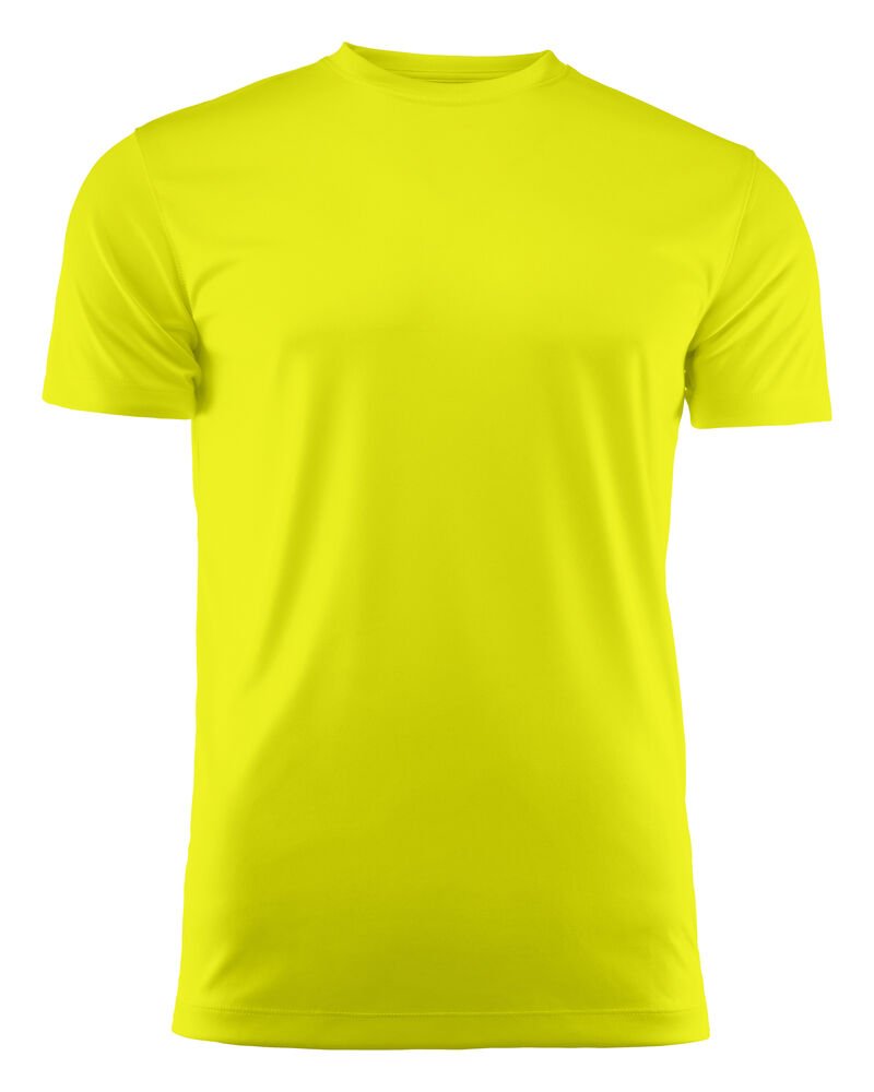 Run T-Shirt Junior — Neon Geel