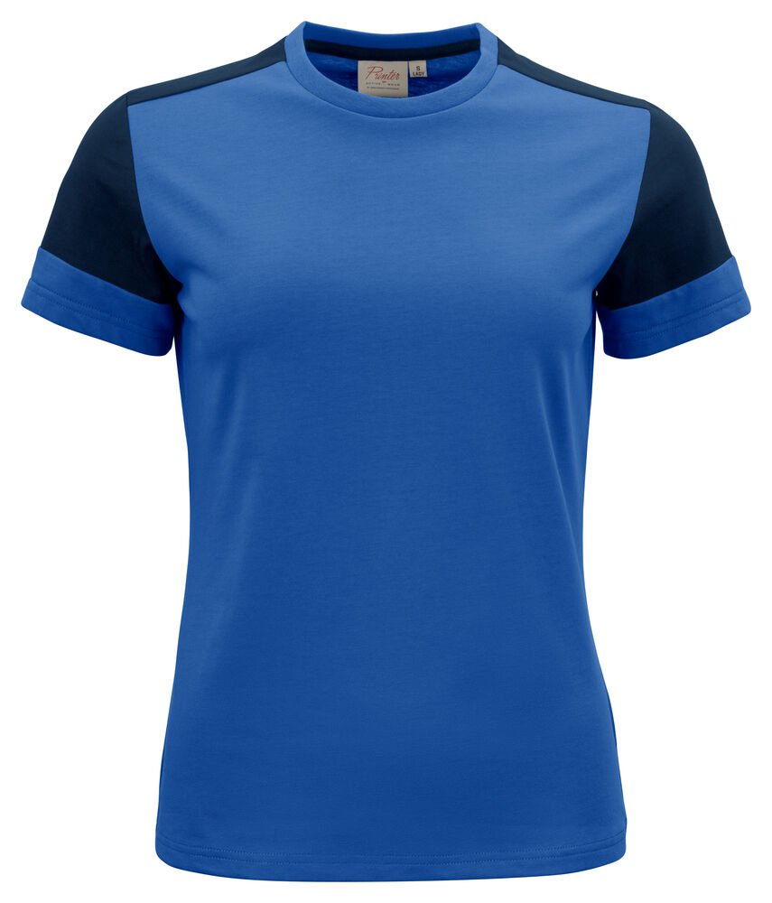 Prime T-Shirt Dames — Kobalt/Marine