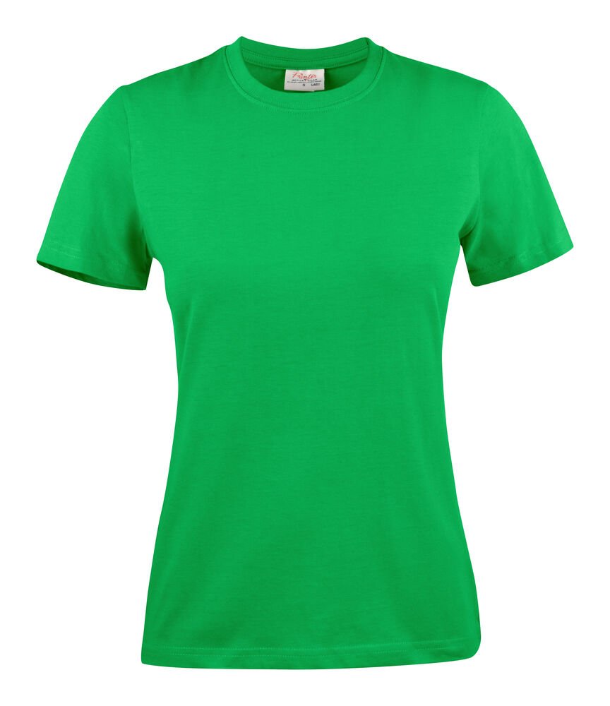 Light  T-Shirt Dames — Frisgroen
