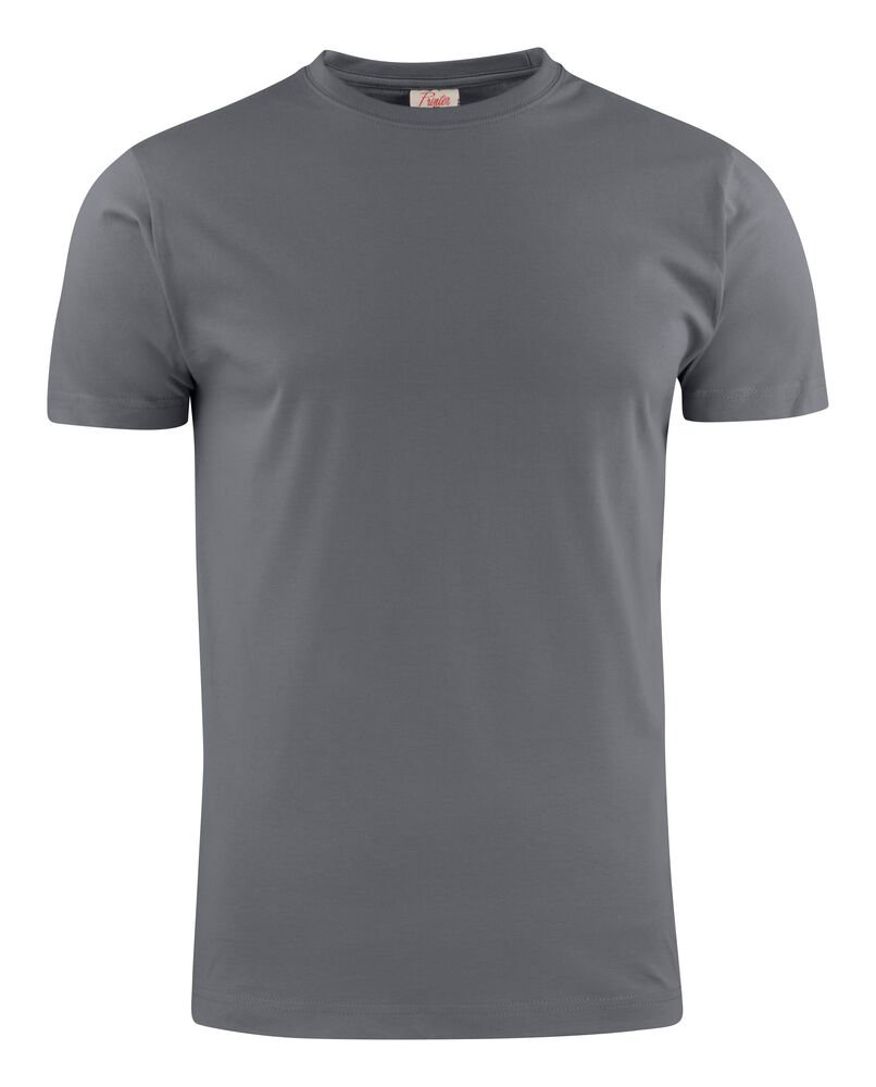 Heavier Pro T-Shirt Heren — Staalgrijs