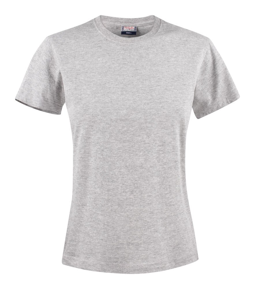 Heavier Pro T-Shirt Dames — Grijs Mêlée
