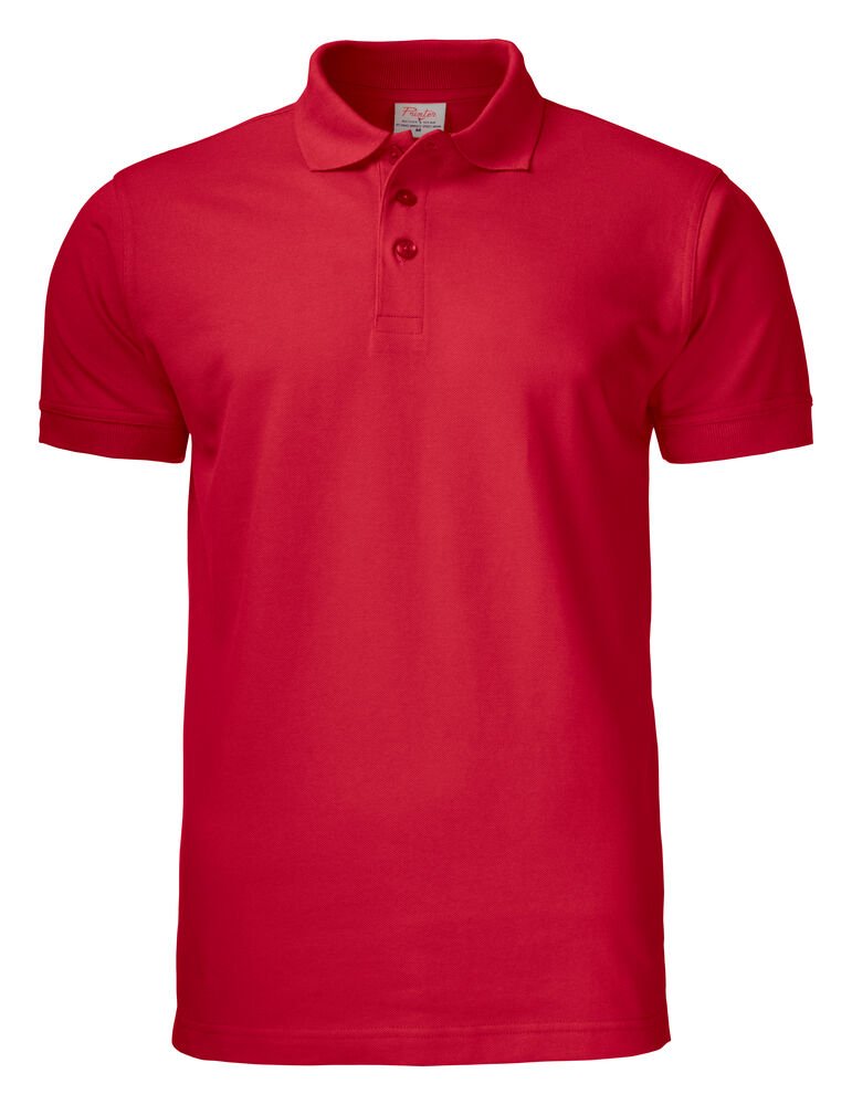 Surf Pro RSX Polo Pique Heren — Rood
