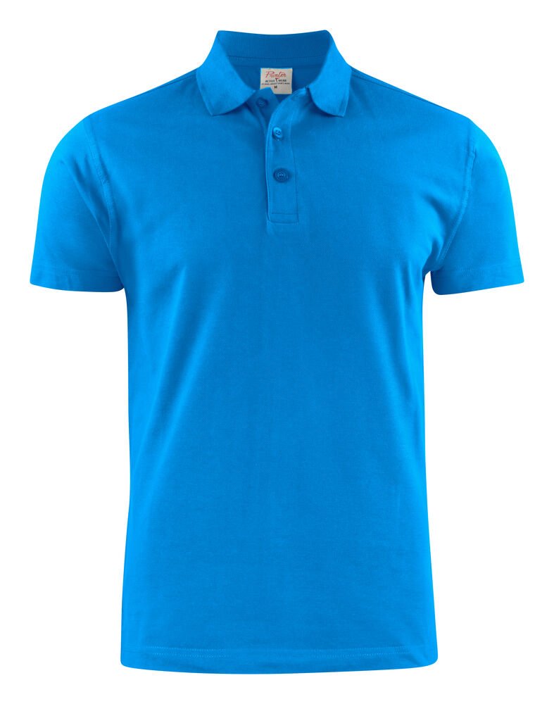 Surf RSX Polo Pique Heren — Oceaan Blauw