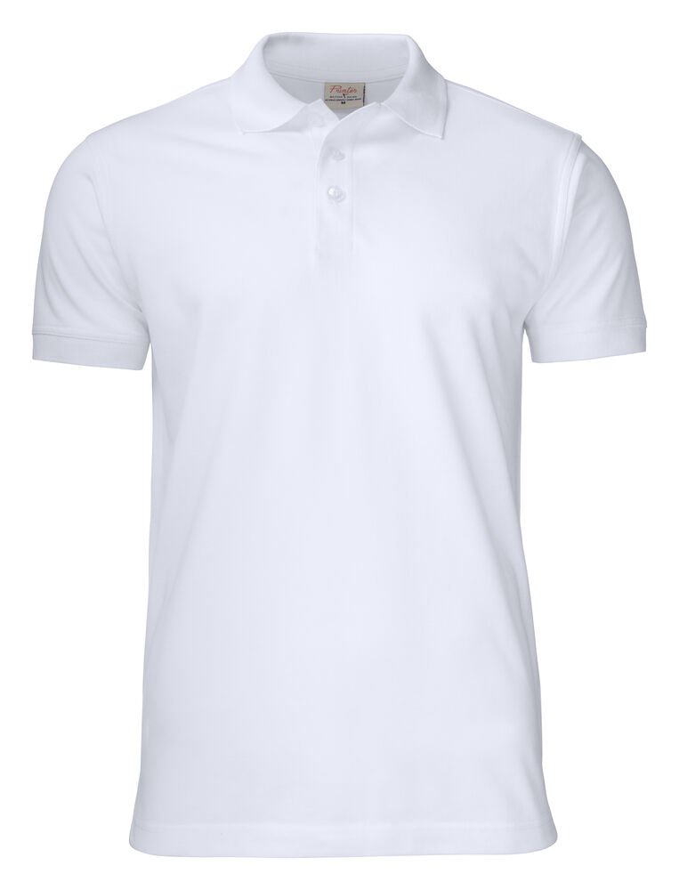 Surf Pro RSX Polo Pique Heren — Wit