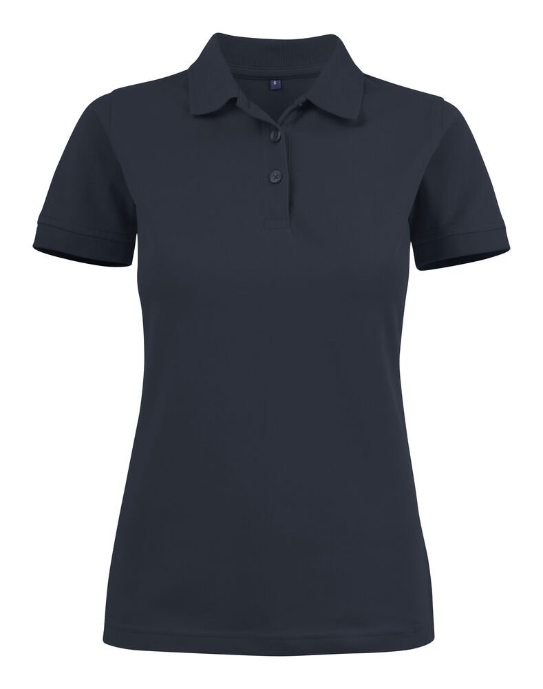 Surf Stretch Polo Pique Dames — Donker Marine