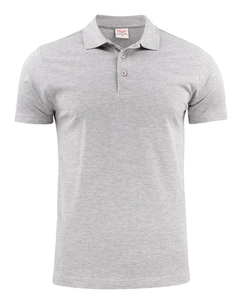 Surf Light RSX Polo Pique Heren — Grijs Mêlée