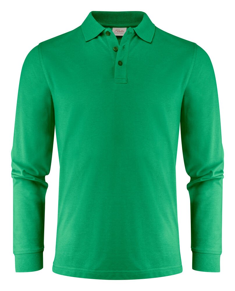 Surf Pro L/S  Polo Pique Heren — Frisgroen