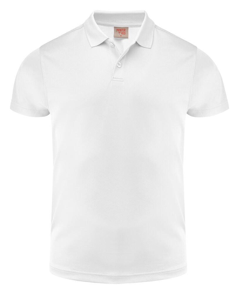 Smash Polo Heren — Wit
