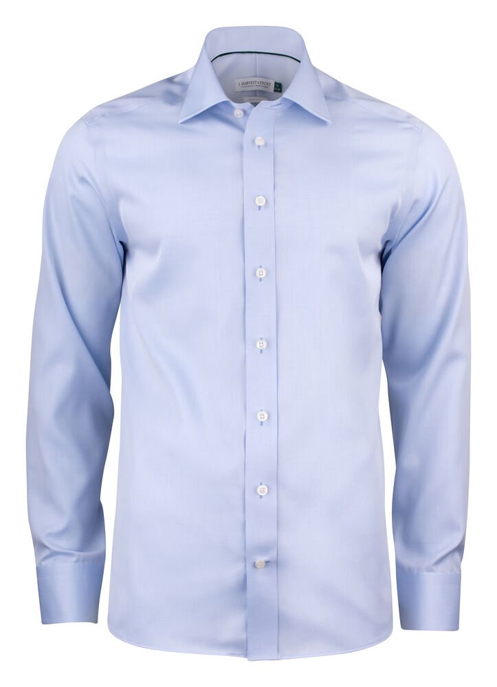 Green Bow 01  Hemd Regular Fit Heren — Hemelsblauw