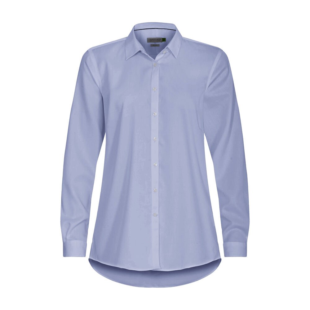 Green Bow 01  Hemd Relaxed Fit Dames — Hemelsblauw