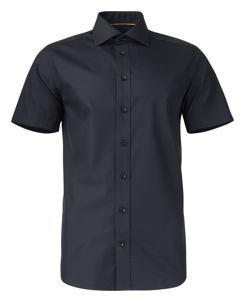 Yellow Bow 50 S/S  Hemd Regular Fit Heren — Zwart