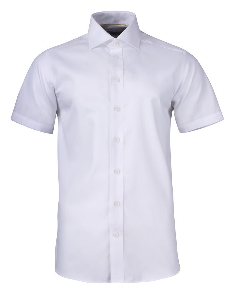 Yellow Bow 50 S/S Hemd Slim Fit Heren — Wit