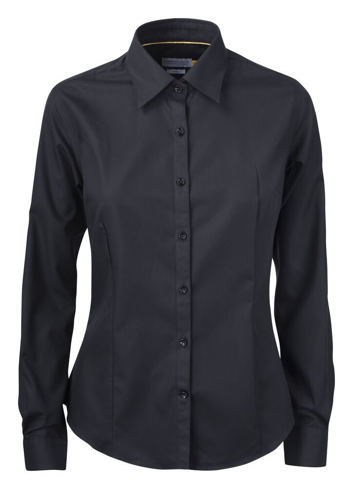 Yellow Bow 50  Hemd Dames — Zwart