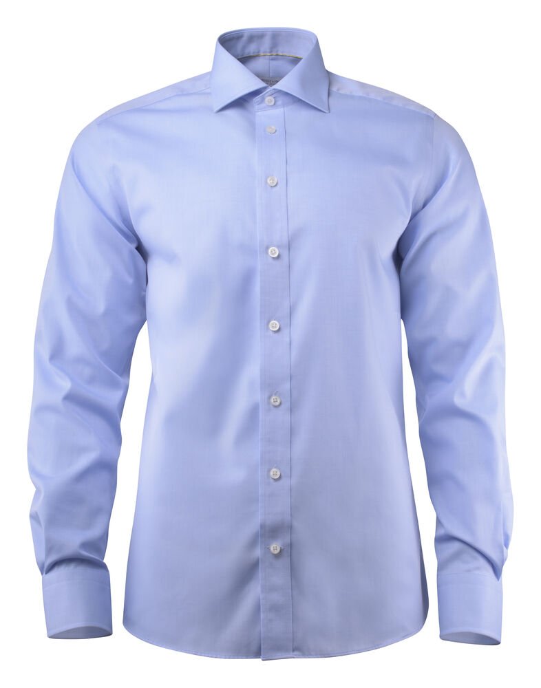 Yellow Bow 50  Hemd Slim Fit Heren — Hemelsblauw