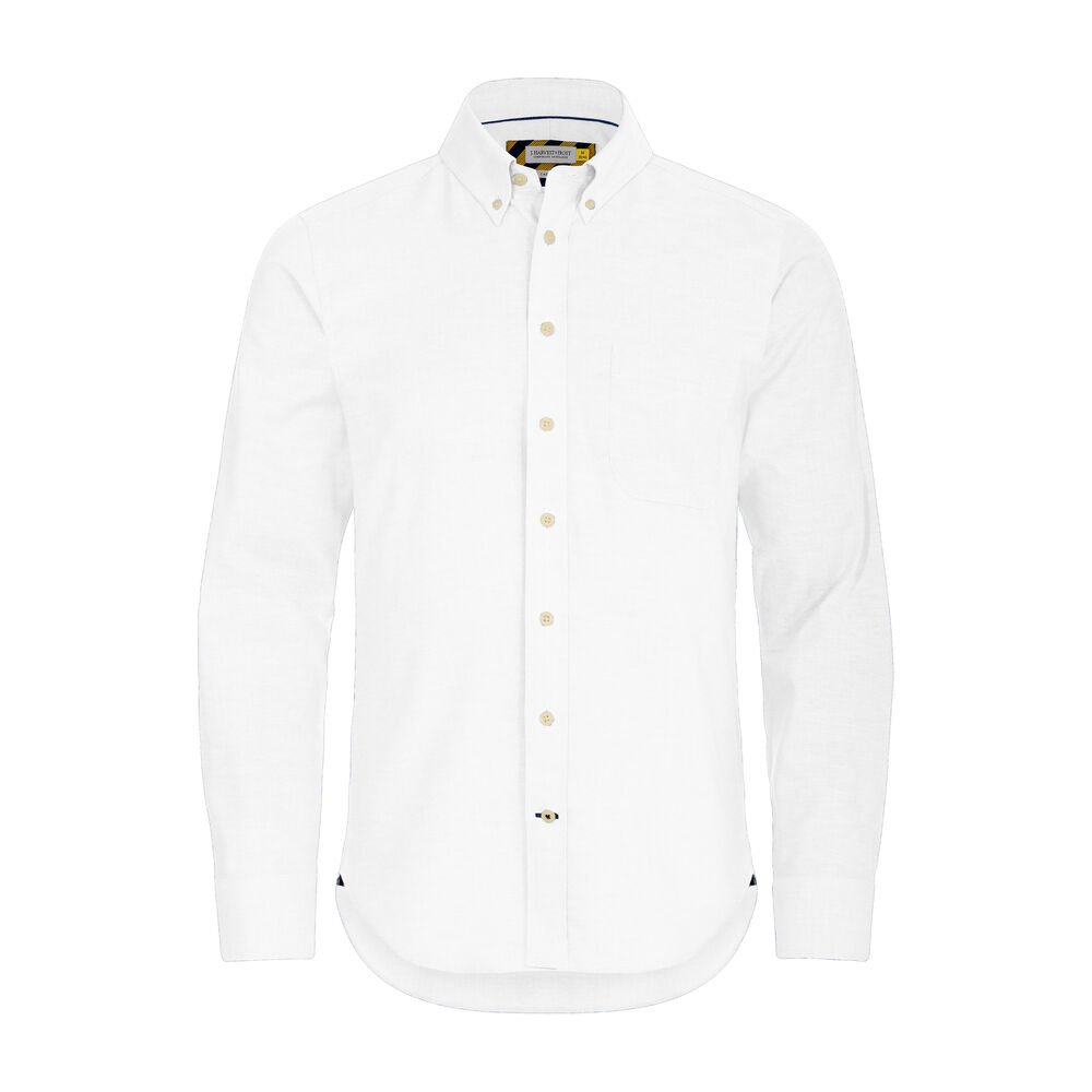 Yellow Bow 54  Hemd Regular Fit Heren — Wit