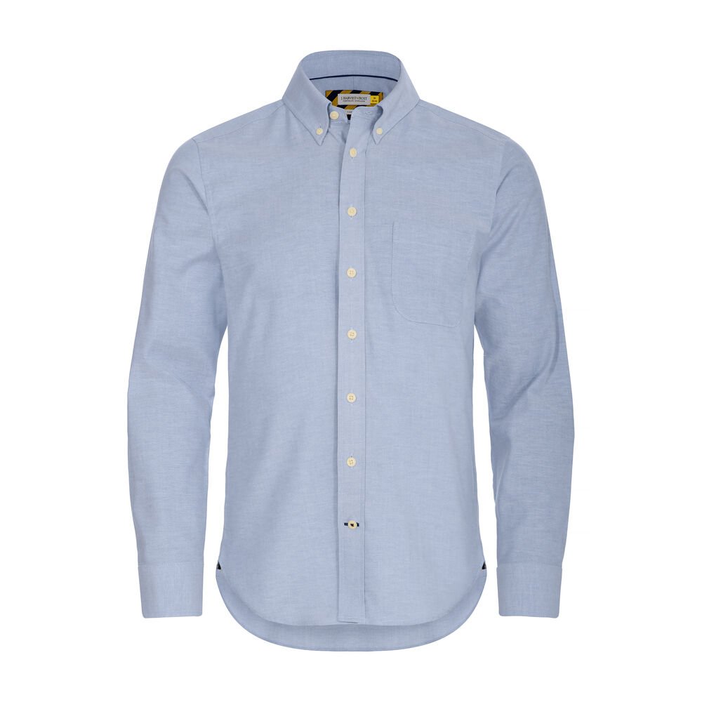Yellow Bow 54  Hemd Slim Fit Heren — Hemelsblauw