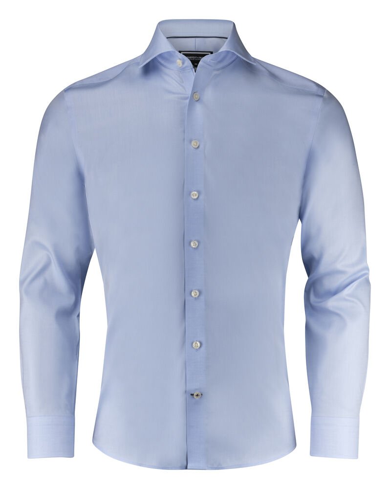 Black Bow 60  Hemd Slim Fit Heren — Hemelsblauw