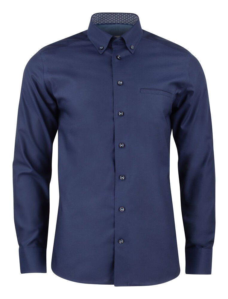 Red Bow 121  Hemd Slim Fit Heren — Marine