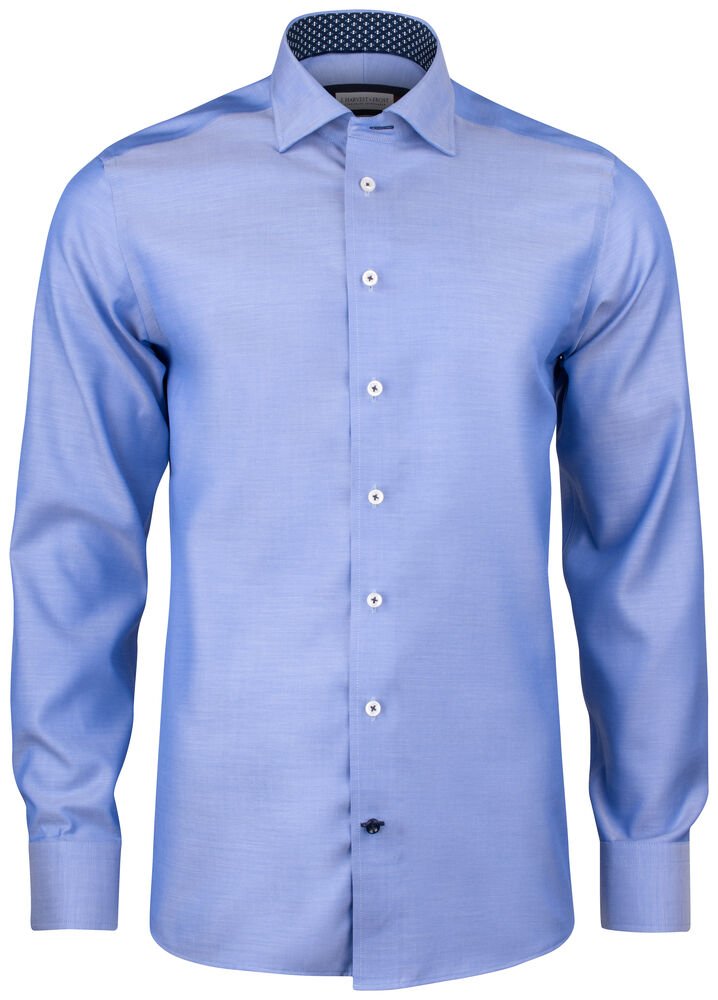 Red Bow 122  Hemd Regular Fit Heren — Blauw