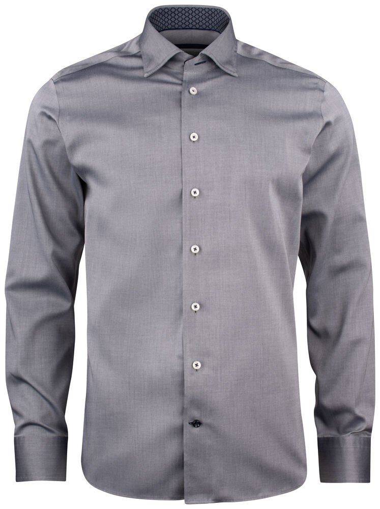 Red Bow 122  Hemd Slim Fit Heren — Grijs