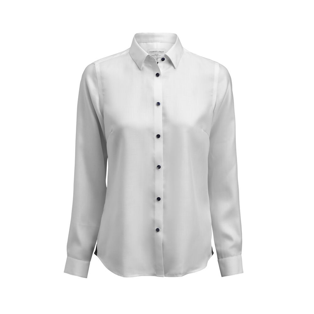 Red Bow 123   Hemd Contemporary Fit Dames — Wit