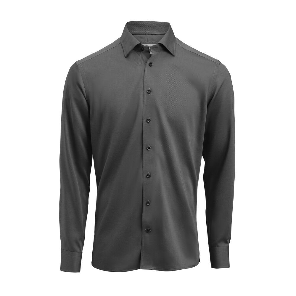 Red Bow 123 Hemd Regular Fit Heren — Donkergrijs
