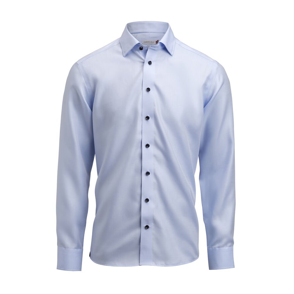 Red Bow 123  Hemd Slim Fit Heren — Hemelsblauw