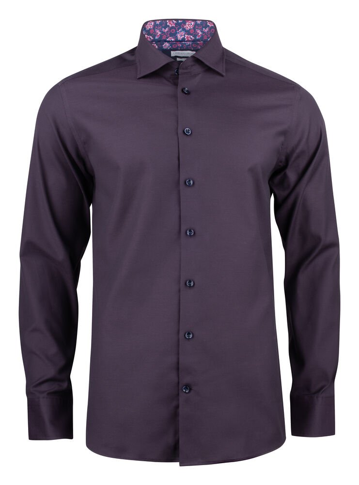Purple Bow 142  Hemd Regular Fit Heren — Paars