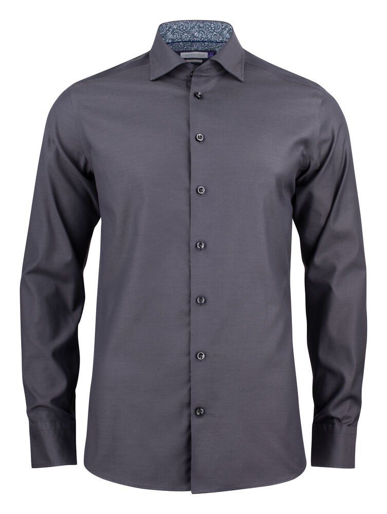 Purple Bow 142  Hemd Regular Fit Heren — Grijs