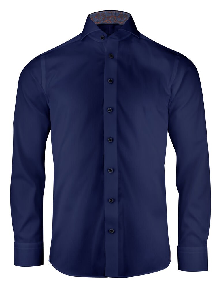 Purple Bow 146  Hemd Slim Fit Heren — Marine