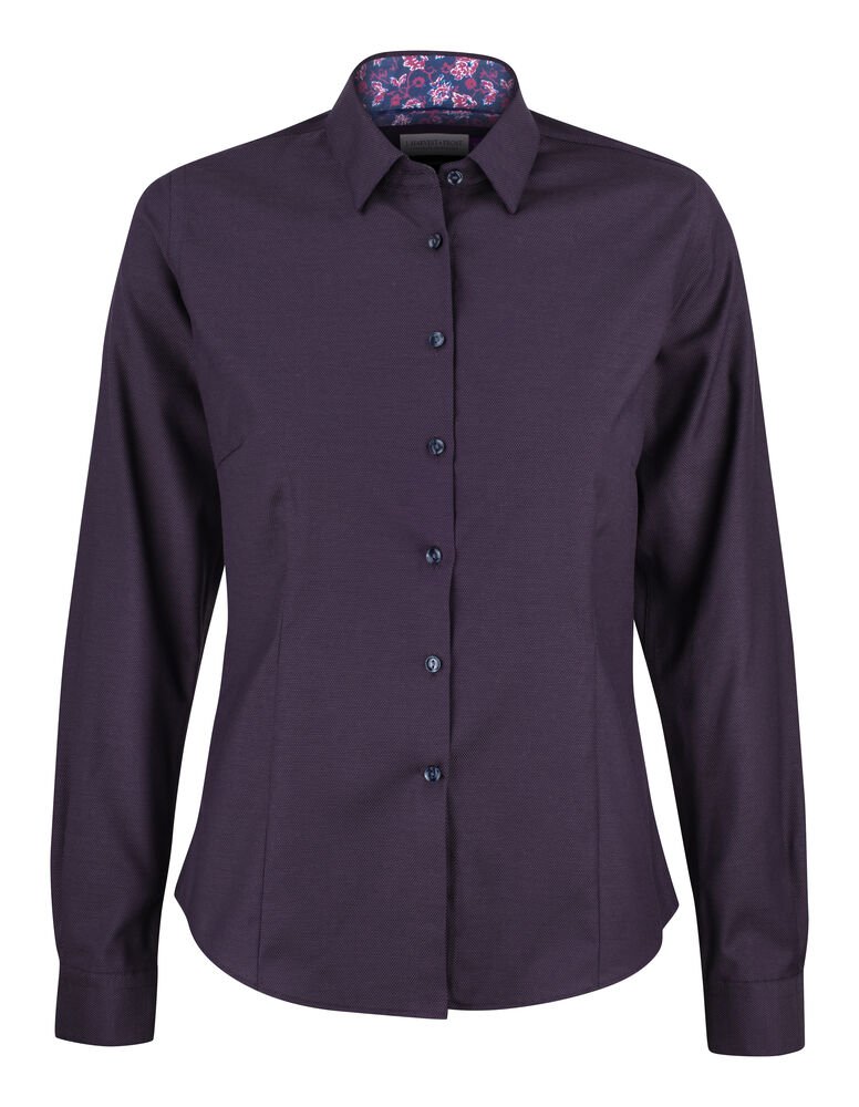 Purple Bow 142  Hemd Dames — Paars