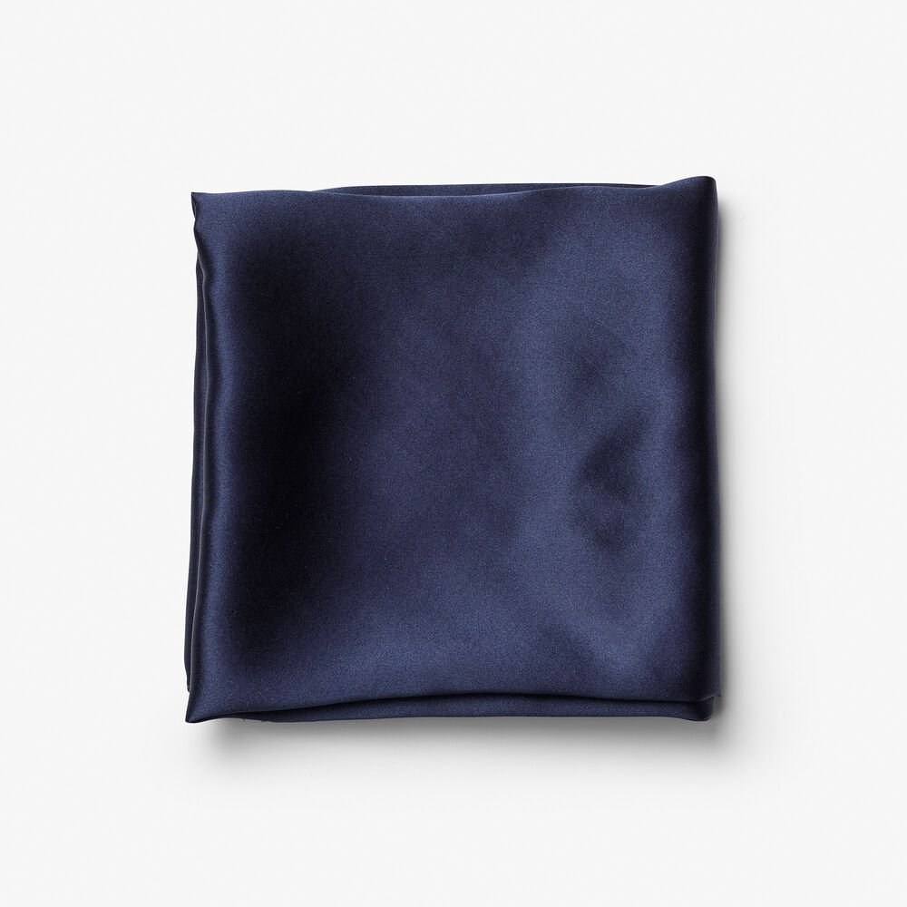 Solid Scarf With Giftbox Sjaal Dames — Marine