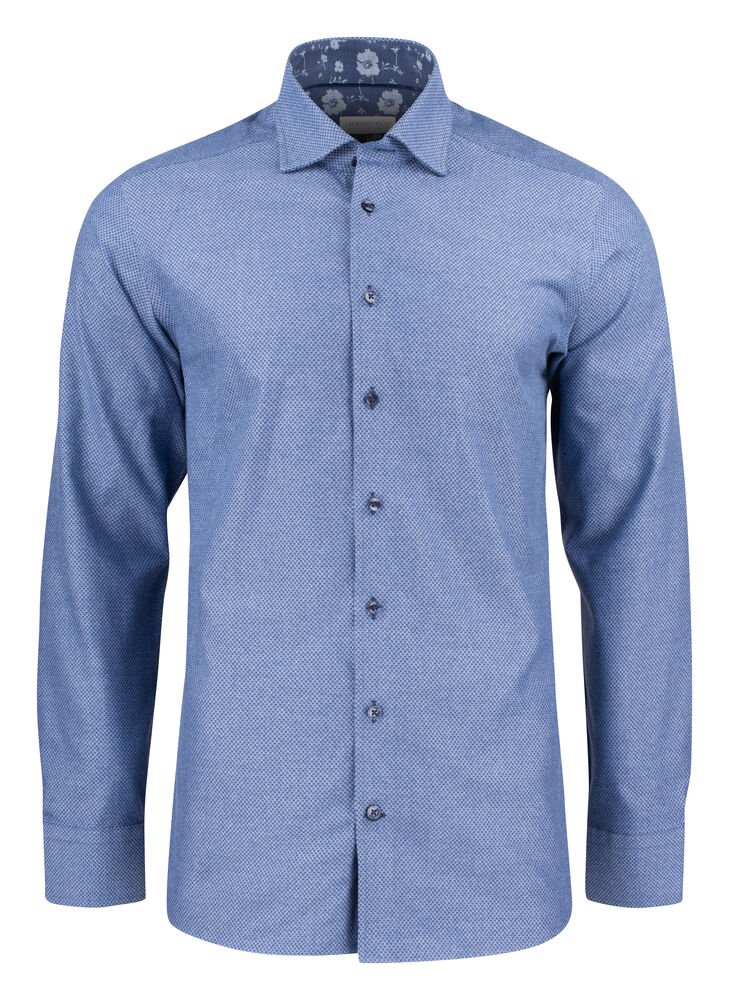 Purple Bow 144 Hemd Slim Fit Heren — Indigo