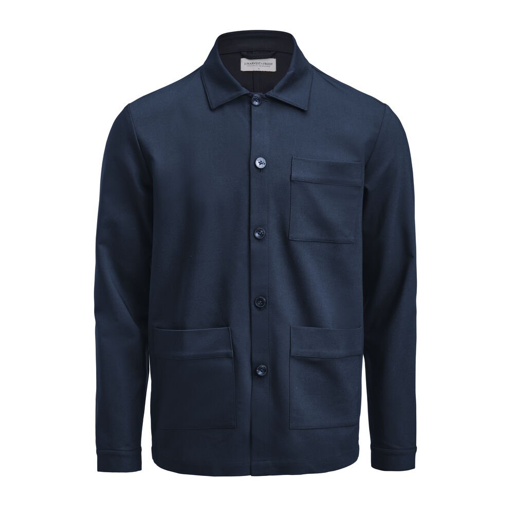 Patch Pocket Overshirt Unisex — Marine