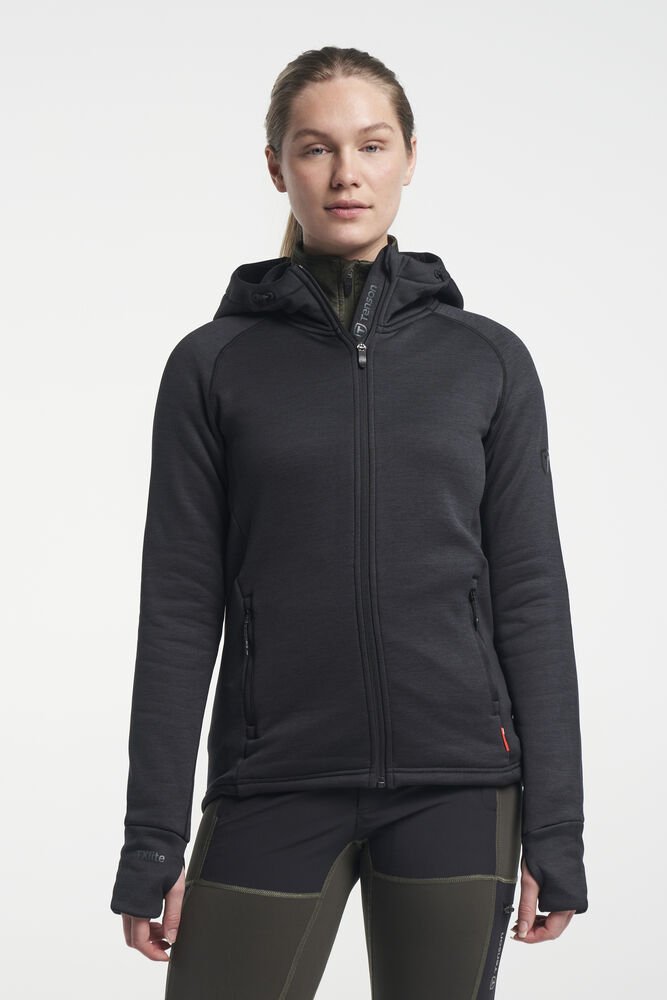 TXlite Hoodie Women — Zwart
