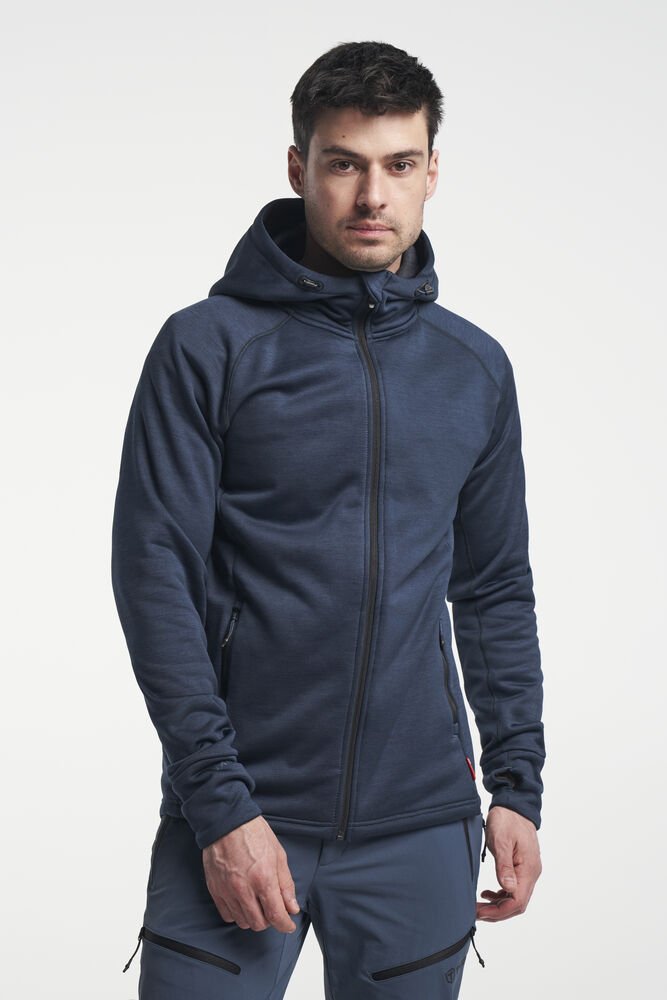 TXlite Hoodie Zip Men — Donkerblauw