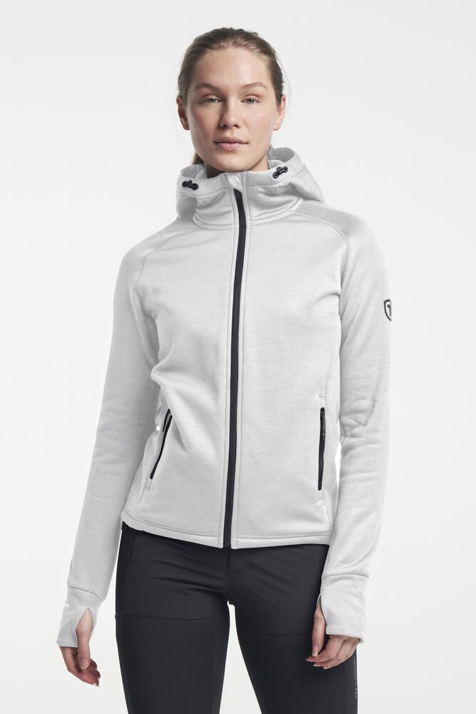 TXlite Hoodie Women — Lichtgrijs