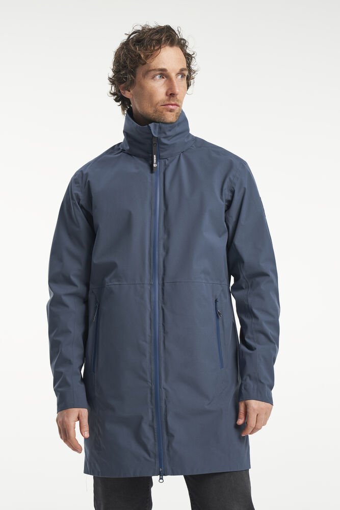 Dew Point Parka Men — Donkerblauw