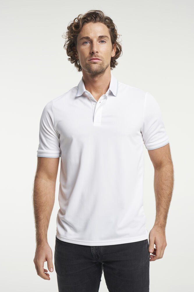 TXlite Quickdry Polo Men — Wit