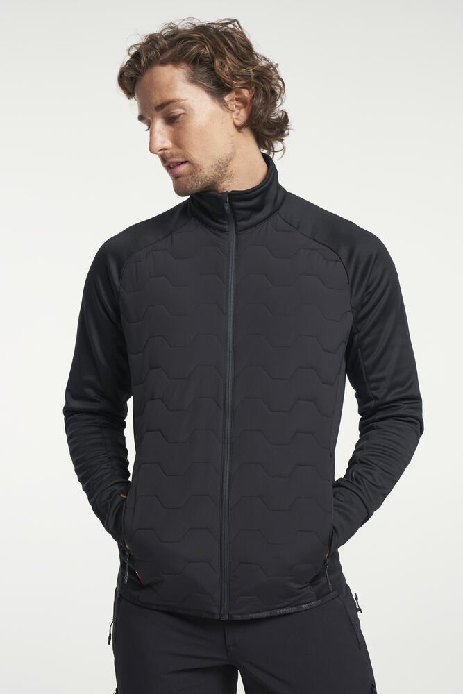 TXlite Hybrid Zip Men — Zwart