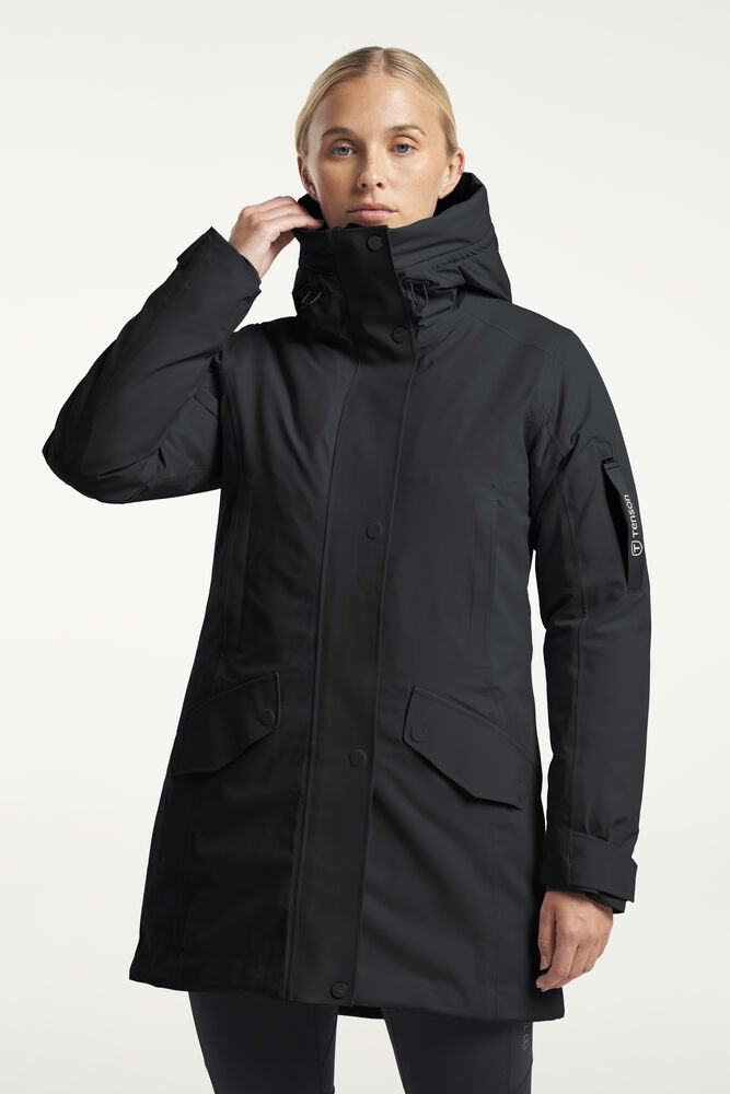 Vision Parka Women — Zwart
