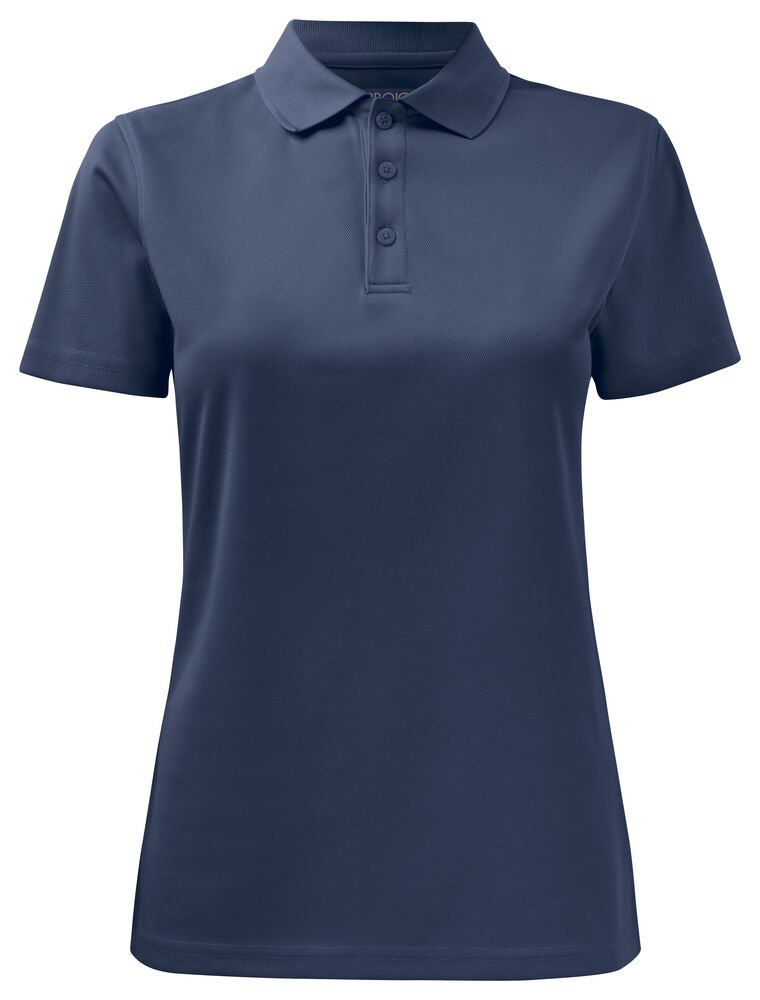 2041 DAMES POLO POLYESTER — Marine