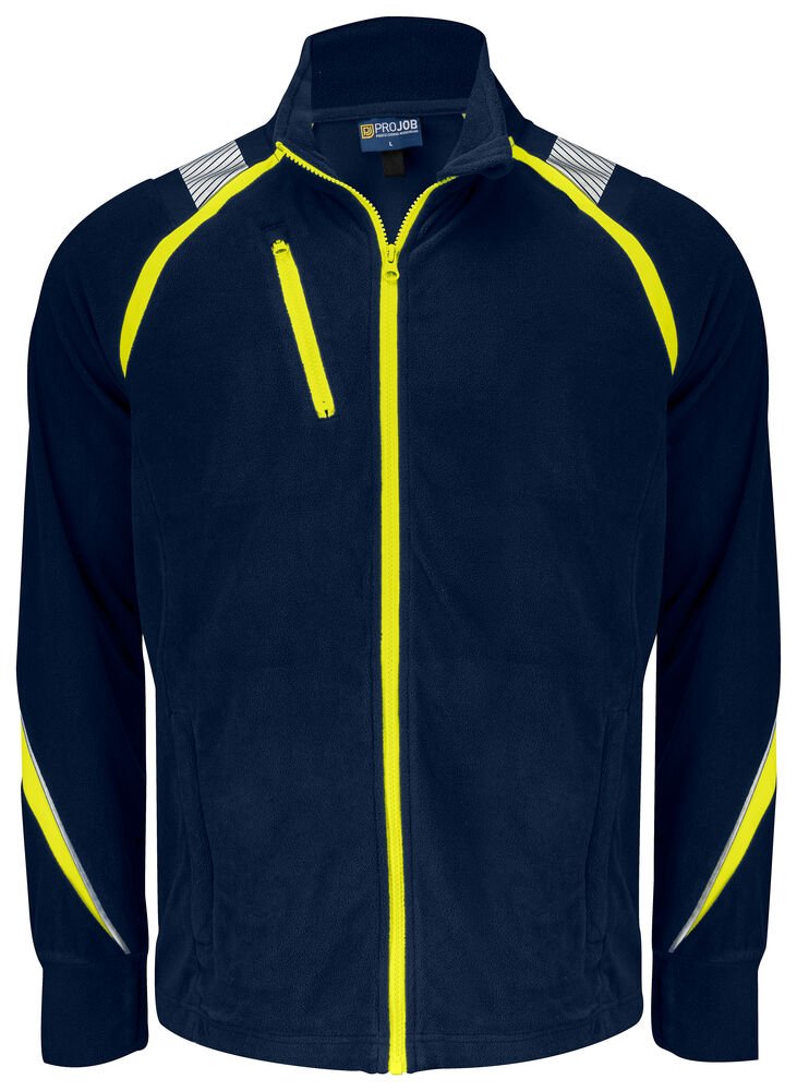 2328 MICROFLEECE — Geel/Marine