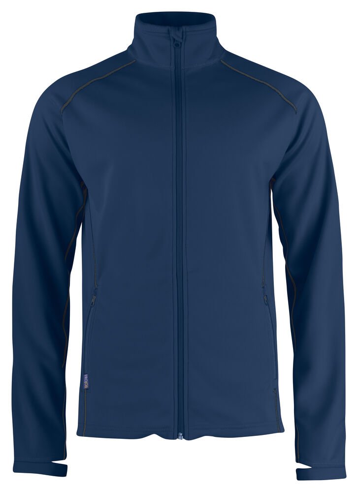 3317 SWEATER MET LANGE RITS — Marine