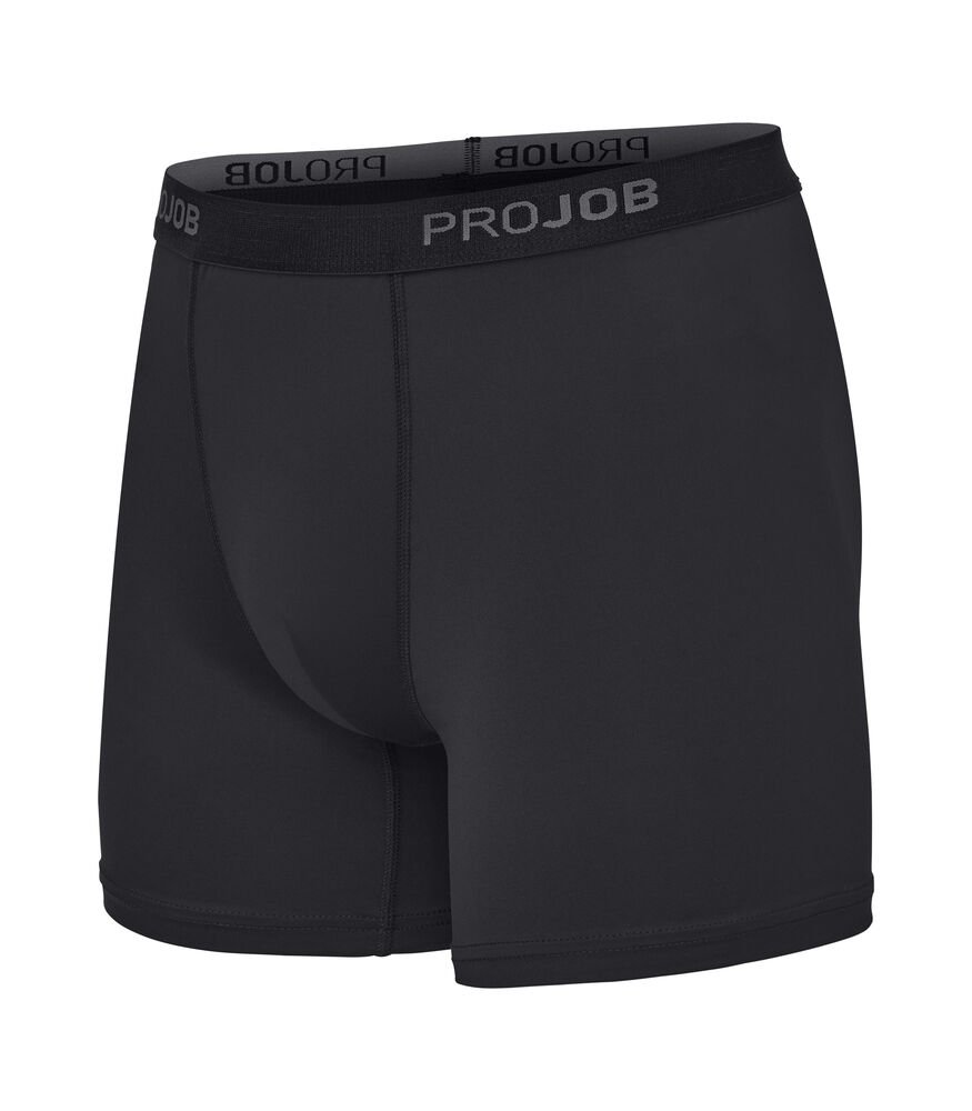 3530 FUNCTIONELE BOXER SHORTS, 2 PACK — Zwart